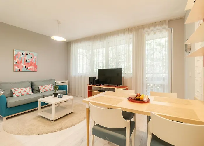 דירה Comfort Happy Briz, Aquarelle With Security וארנה